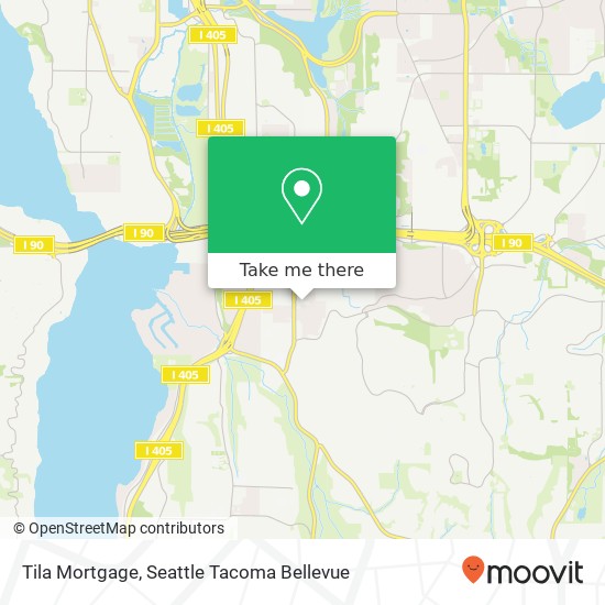 Tila Mortgage, 4122 Factoria Blvd SE map