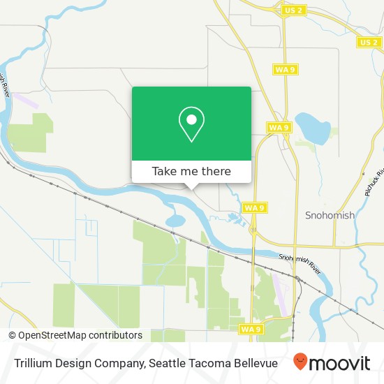Trillium Design Company, 8022 Riverview Rd map