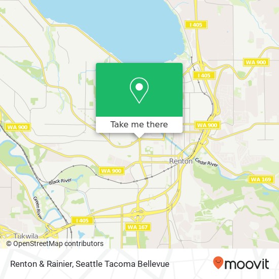 Mapa de Renton & Rainier, Renton, WA 98057