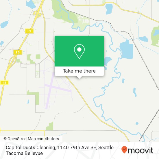 Mapa de Capitol Ducts Cleaning, 1140 79th Ave SE