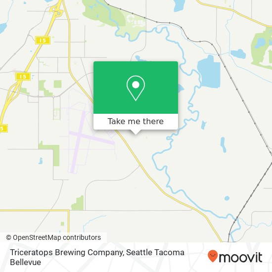 Triceratops Brewing Company map