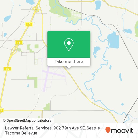 Mapa de Lawyer-Referral Services, 902 79th Ave SE