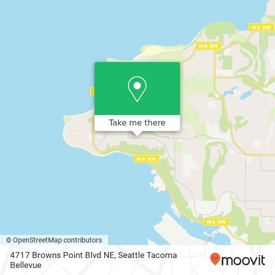 4717 Browns Point Blvd NE, Tacoma, WA 98422 map