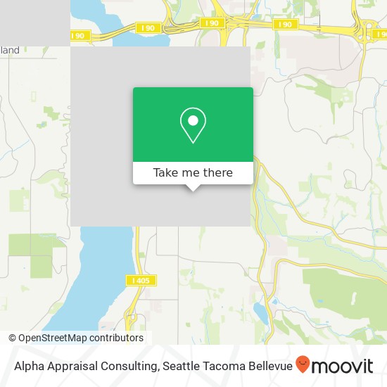 Alpha Appraisal Consulting, 5644 117th Ave SE map