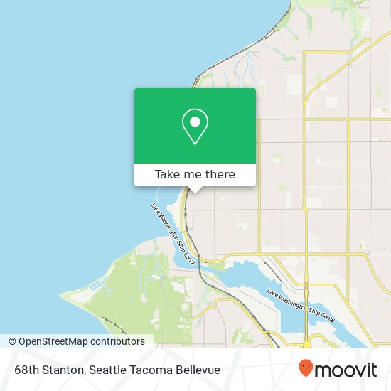 68th Stanton, Seattle, WA 98117 map