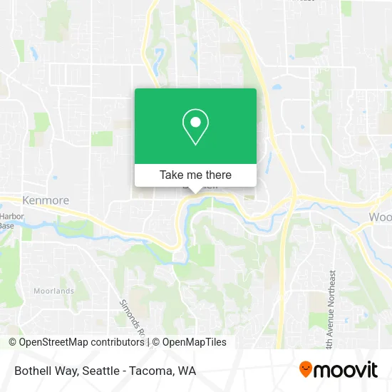 Mapa de Bothell Way
