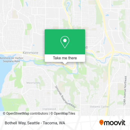Mapa de Bothell Way