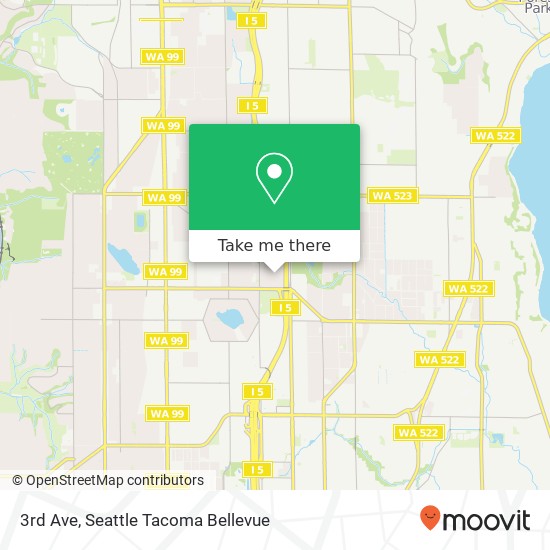 3rd Ave, Seattle, WA 98125 map