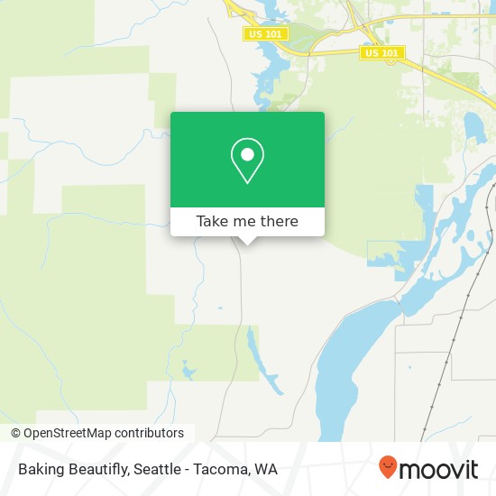 Mapa de Baking Beautifly, 3322 Delphi Rd SW