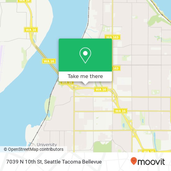 7039 N 10th St, Tacoma, WA 98406 map