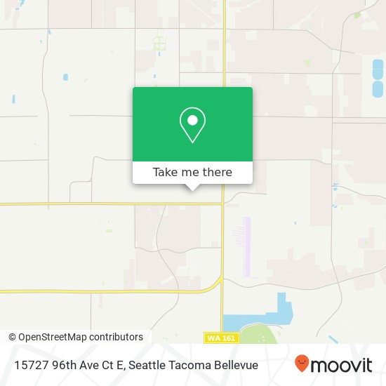 Mapa de 15727 96th Ave Ct E, Puyallup, WA 98375