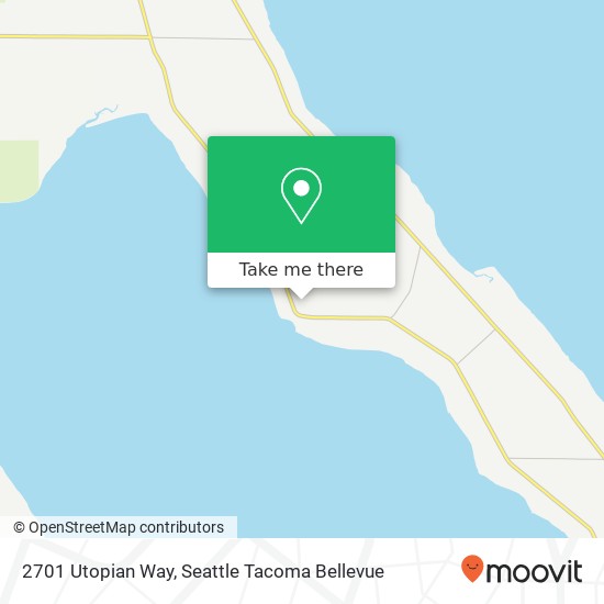 Mapa de 2701 Utopian Way, Camano Island, WA 98282