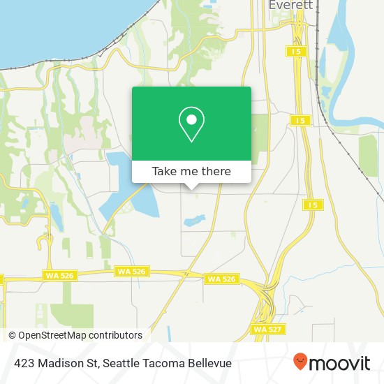 423 Madison St, Everett, WA 98203 map