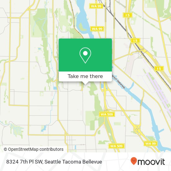 8324 7th Pl SW, Seattle, WA 98106 map