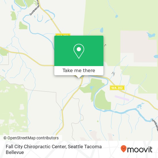 Mapa de Fall City Chiropractic Center, 33712 SE 43rd St