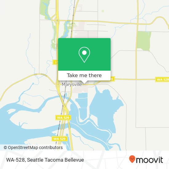 Mapa de WA-528, Marysville, WA 98270