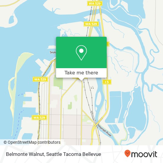 Belmonte Walnut, Everett, WA 98201 map