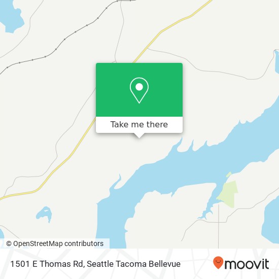1501 E Thomas Rd, Grapeview, WA 98546 map