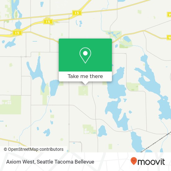 Mapa de Axiom West, 5203 28th Ave SE