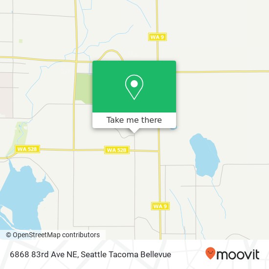 Mapa de 6868 83rd Ave NE, Marysville, WA 98270