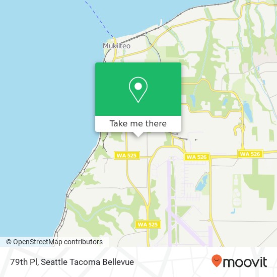 79th Pl, Mukilteo, WA 98275 map