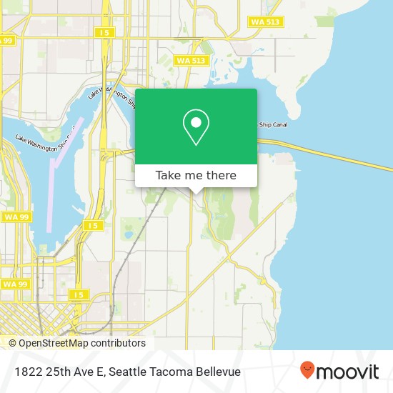 1822 25th Ave E, Seattle, WA 98112 map