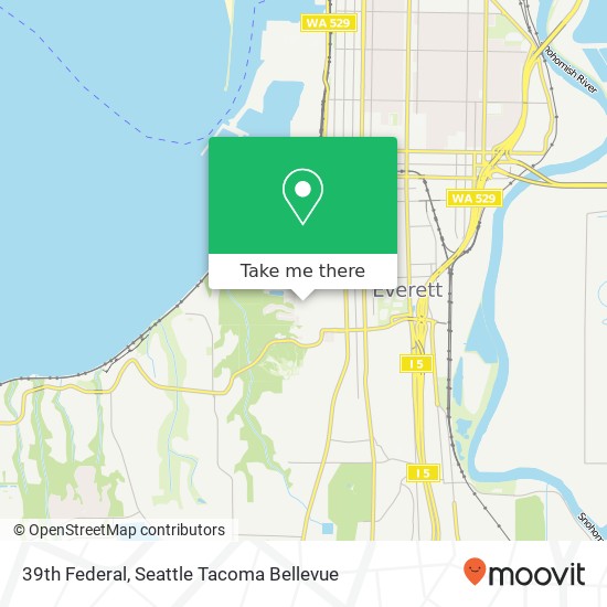 Mapa de 39th Federal, Everett, WA 98201