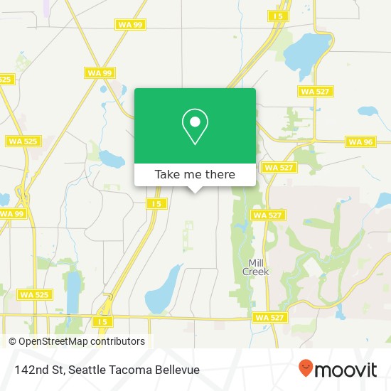 Mapa de 142nd St, Everett, WA 98208