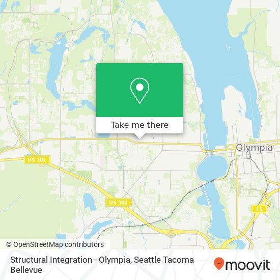 Structural Integration - Olympia, 222 Kenyon St NW map