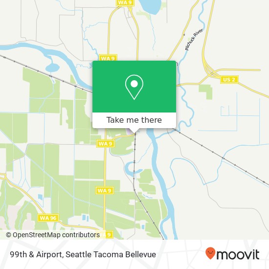 99th & Airport, Snohomish, WA 98296 map