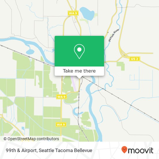 Mapa de 99th & Airport, Snohomish, WA 98296