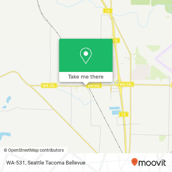 Mapa de WA-531, Arlington, WA 98223