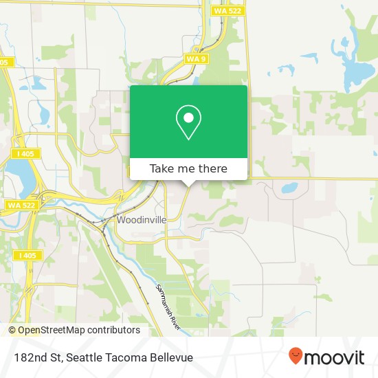 182nd St, Woodinville, WA 98072 map