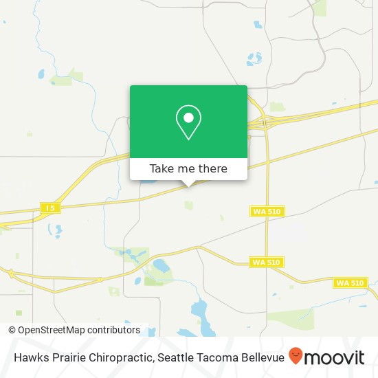 Hawks Prairie Chiropractic, 7267 Martin Way E map