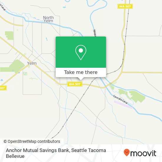 Mapa de Anchor Mutual Savings Bank, 17100 State Route 507 SE