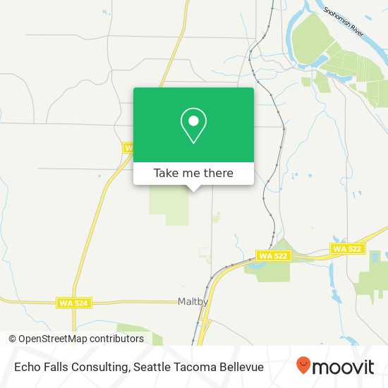 Mapa de Echo Falls Consulting, 88th Ave SE