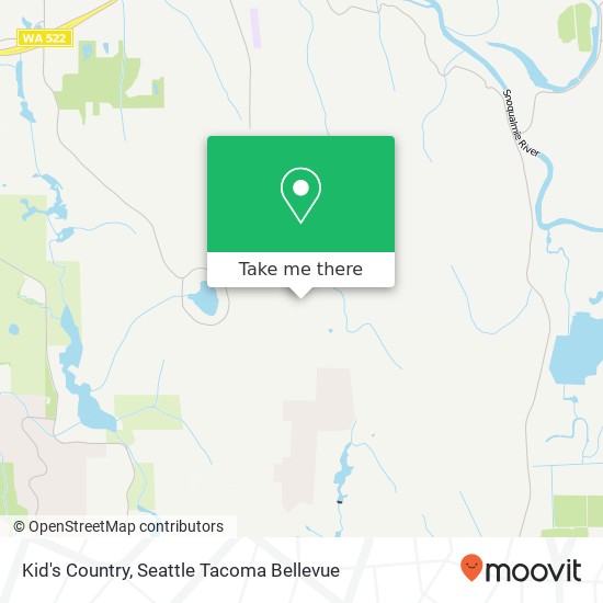 Mapa de Kid's Country, 14411 235th St SE