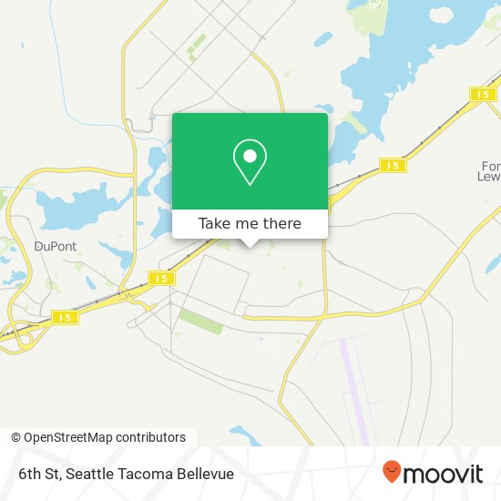 6th St, Tacoma, WA 98433 map