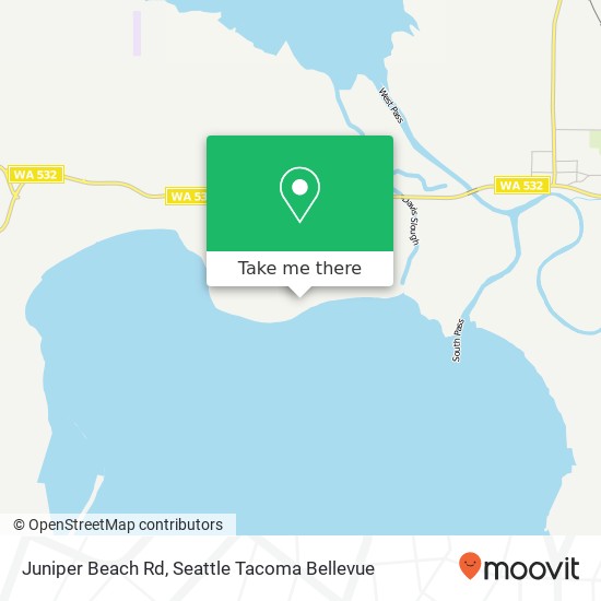 Juniper Beach Rd, Camano Island, WA 98282 map