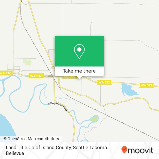 Land Title Co of Island County, 7202 267th Pl NW map