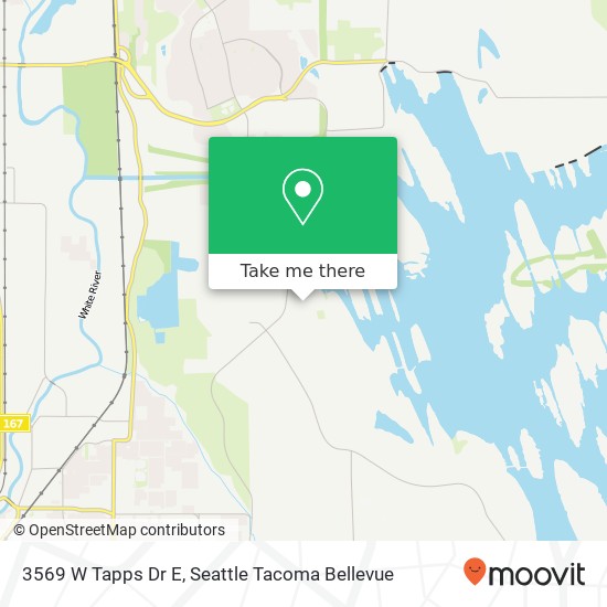 3569 W Tapps Dr E, Bonney Lake, WA 98391 map