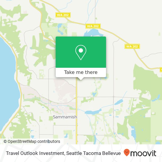 Travel Outlook Investment, 229th Ave NE map