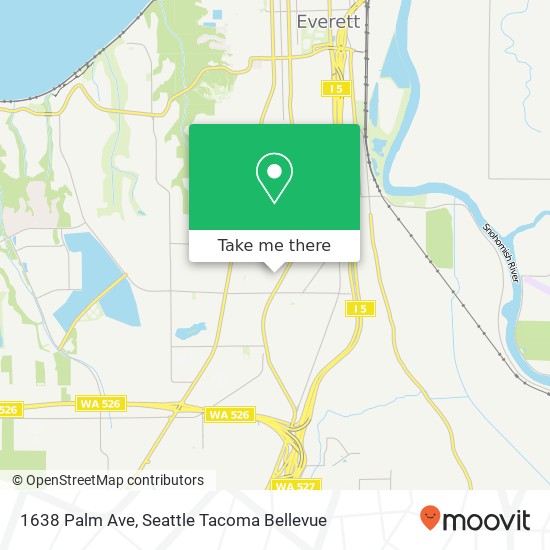 1638 Palm Ave, Everett, WA 98203 map