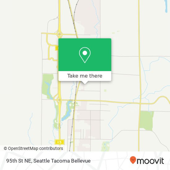 Mapa de 95th St NE, Marysville, WA 98270