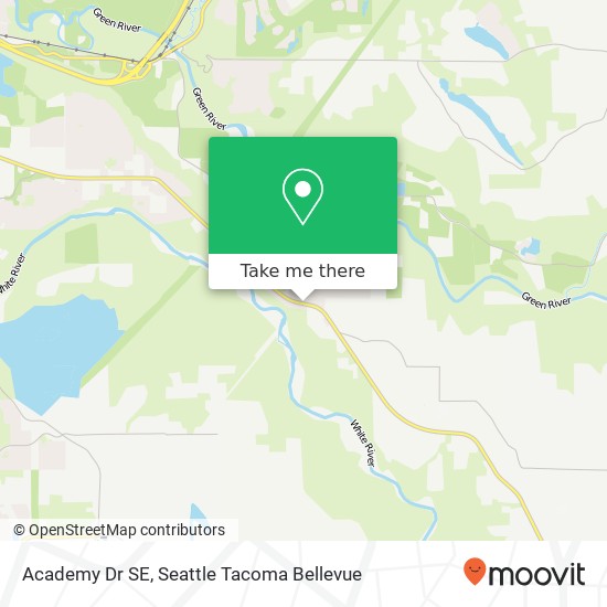 Mapa de Academy Dr SE, Auburn, WA 98092