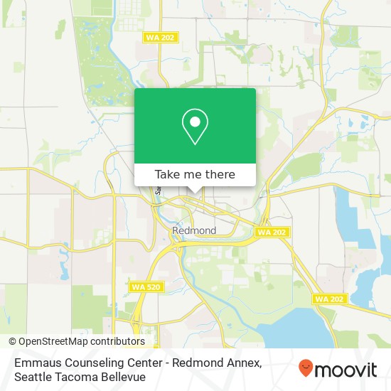 Mapa de Emmaus Counseling Center - Redmond Annex, NE 81st St