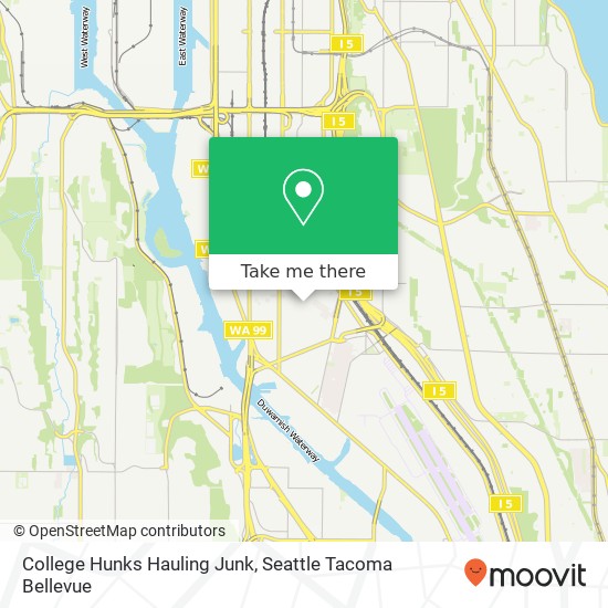 College Hunks Hauling Junk, 655 S Orcas St map