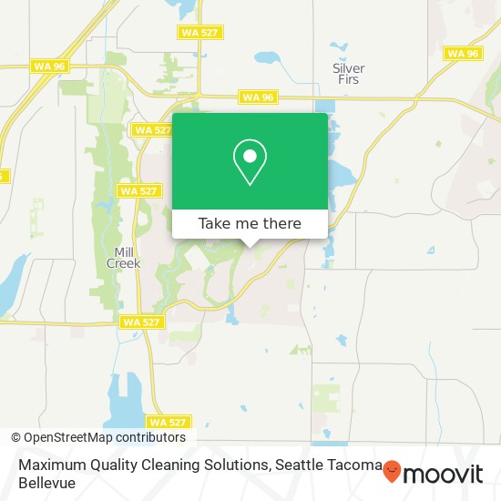 Mapa de Maximum Quality Cleaning Solutions, 15301 25th Dr SE