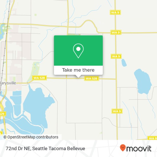 Mapa de 72nd Dr NE, Marysville, WA 98270