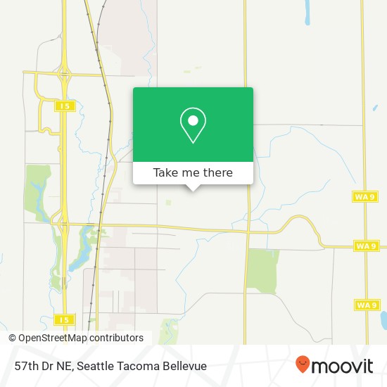 Mapa de 57th Dr NE, Marysville, WA 98270